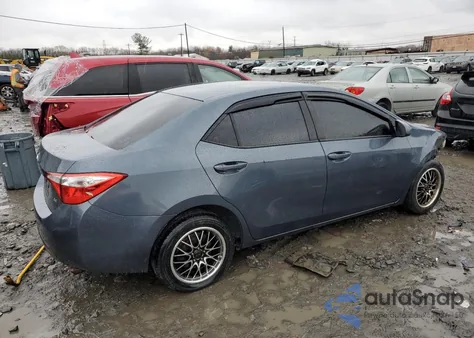 2014 Toyota Corolla L из США, поврежденный, VIN 2T1BURHE4EC044761